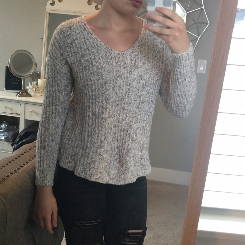 Grey sweater